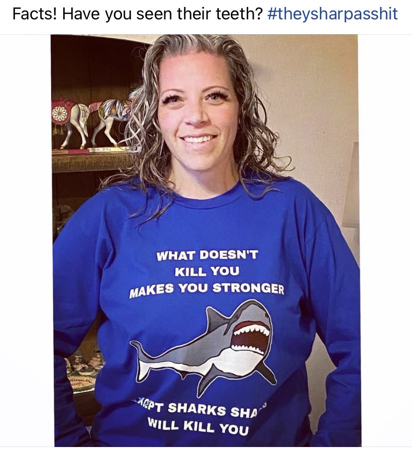 Don’t bother tryna out swim them! <a href="/SharkWeek/">Shark Week</a> <a href="/PauldeGelder/">Paul de Gelder</a> <a href="/DickieChivell/">Dickie Chivell</a> <a href="/SalVulcano/">Sal Vulcano</a> <a href="/chrisdcomedy/">Chris Distefano</a> <a href="/ABC4EXPLORE/">Andy Casagrande 🔥🦈🔥</a> <a href="/ApexSharks/">Chris Fallows</a>