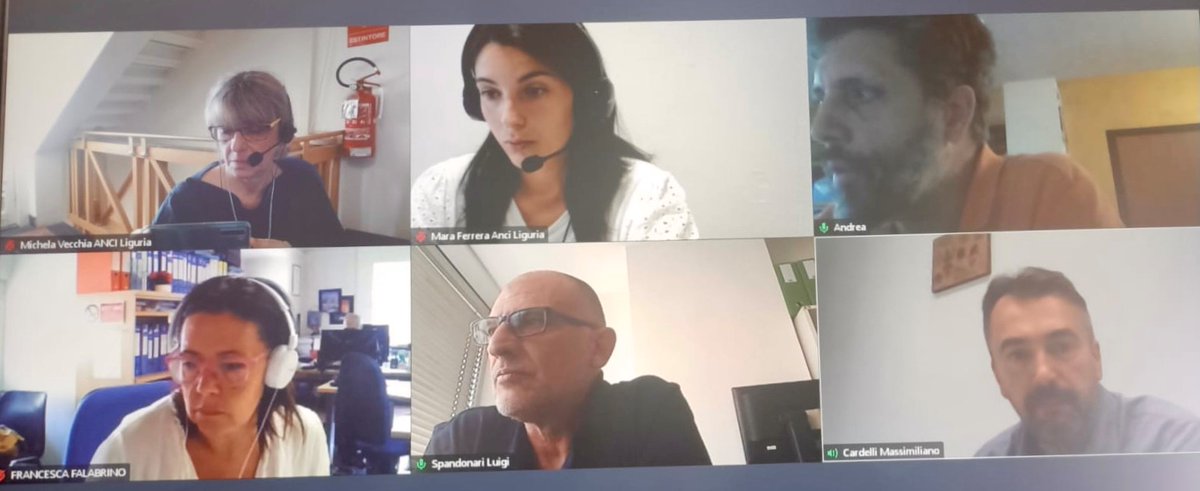 AnciLiguria's tweet photo. 🔥#Antincendio boschivo, progetto Interreg @MEDProgramme #MedForeste: incontro operativo con il direttore incaricato per la realizzazione dei lavori nelle due aree pilota di Genova Colla di Pra e Vernazza, e con Regione Liguria per definire gli ultimi dettagli https://t.co/XfPR9Z1fxg