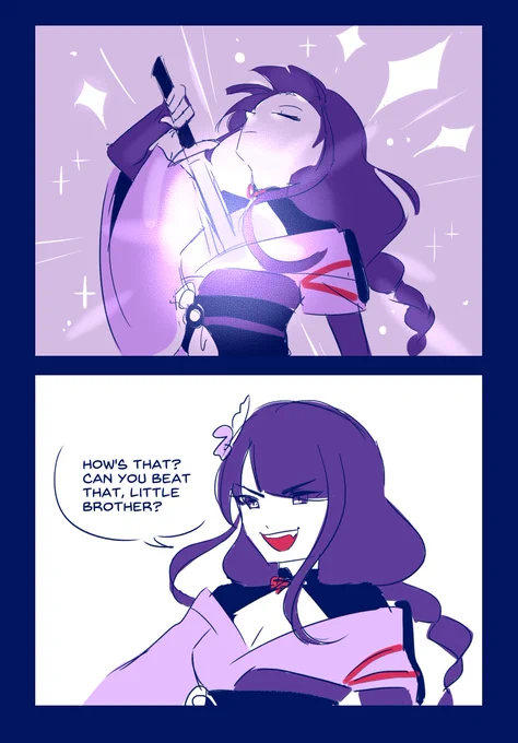 I keep thinking about Baal and Scaramouche as siblings 