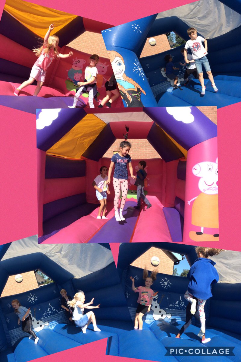 We’ve bounced our way through the morning! 
Thank you to the PTFA for organising the sponsored bounce. 
We had great fun 👍.