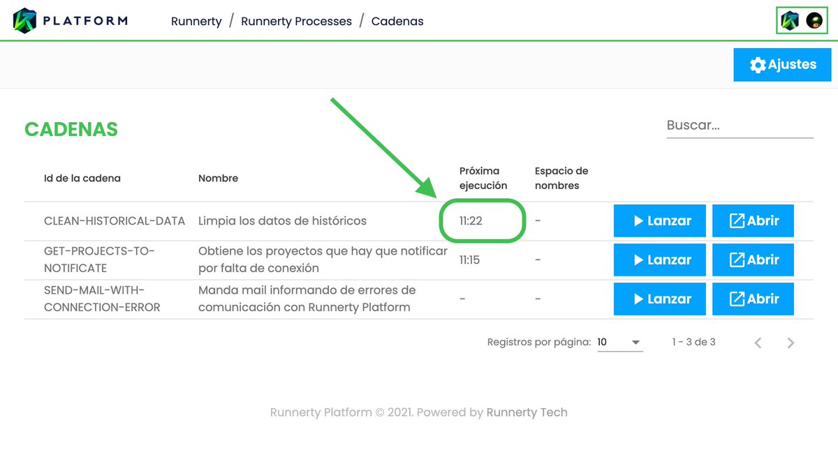 Runnerty tweet media