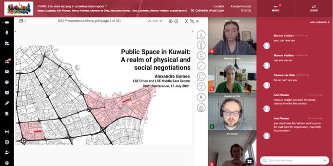 xpgomes3's tweet photo. Interesting discussion on the impact of sprawling regions at the @ISA_RC21. A big thank you to the organisers and to all that worked in the @LSECities and @LSEMiddleEast projects #ResourceUrbanisms and #PublicSpaceInKuwait, with @PhilippRode, @AlshalfanS and @a_alragam & others. https://t.co/RS4VRpHgw6