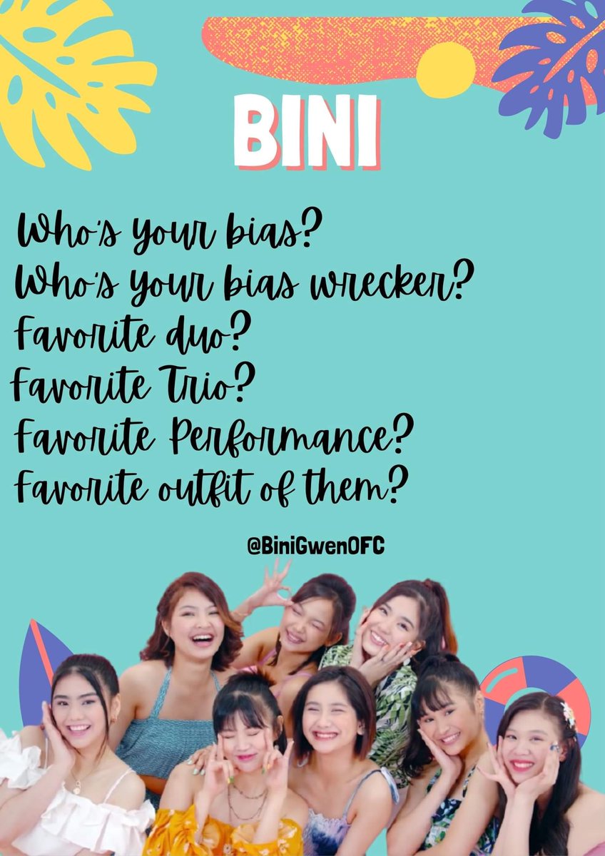 BiniGwenOFC's tweet photo. Engage here, blooms! Reply your answers with our tags!

BINI ON FREEMAN NEWS
#TheFreemanConversations | @BINI_ph https://t.co/OttBlj7fhM