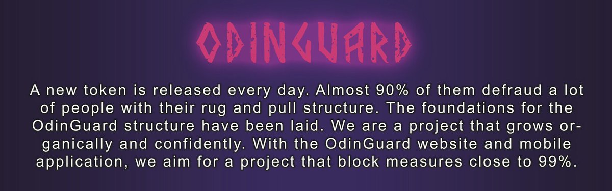 MoonOdinToken's tweet photo. #OdinGuard

Check Whitepaper: https://t.co/B4sQy10eUR https://t.co/atrqpg7zso