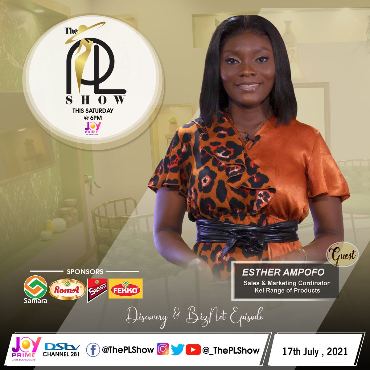 ewuraesiba's tweet photo. On the @_ThePLShow this Saturday 17th July, 2021, our Kel coordinator would tell you more about our new product. #theplshow #kelcharcoal #toothpaste #Samara #kelkids #kel360 https://t.co/mY5V5KNnbk
