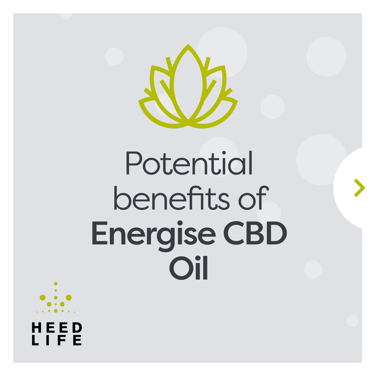 HeedLife's tweet photo. A CBD Oil to help boost your mood throughout the day? Yes please! 🙌

We all need a little help from time to time, and our Energise CBD Oil could be just the thing you need💚

Keep an eye out for more updates about our launch COMING SOON! 

#TeamHeed #CBDoil #cbdproducts https://t.co/Vsit7lrgod