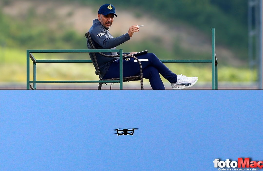 Dün oynadığımız hazırlık maçı drone ile kaydedilmiş. Ben bu hikayenin sonunu biliyorum sanki 🤦🏻‍♂️