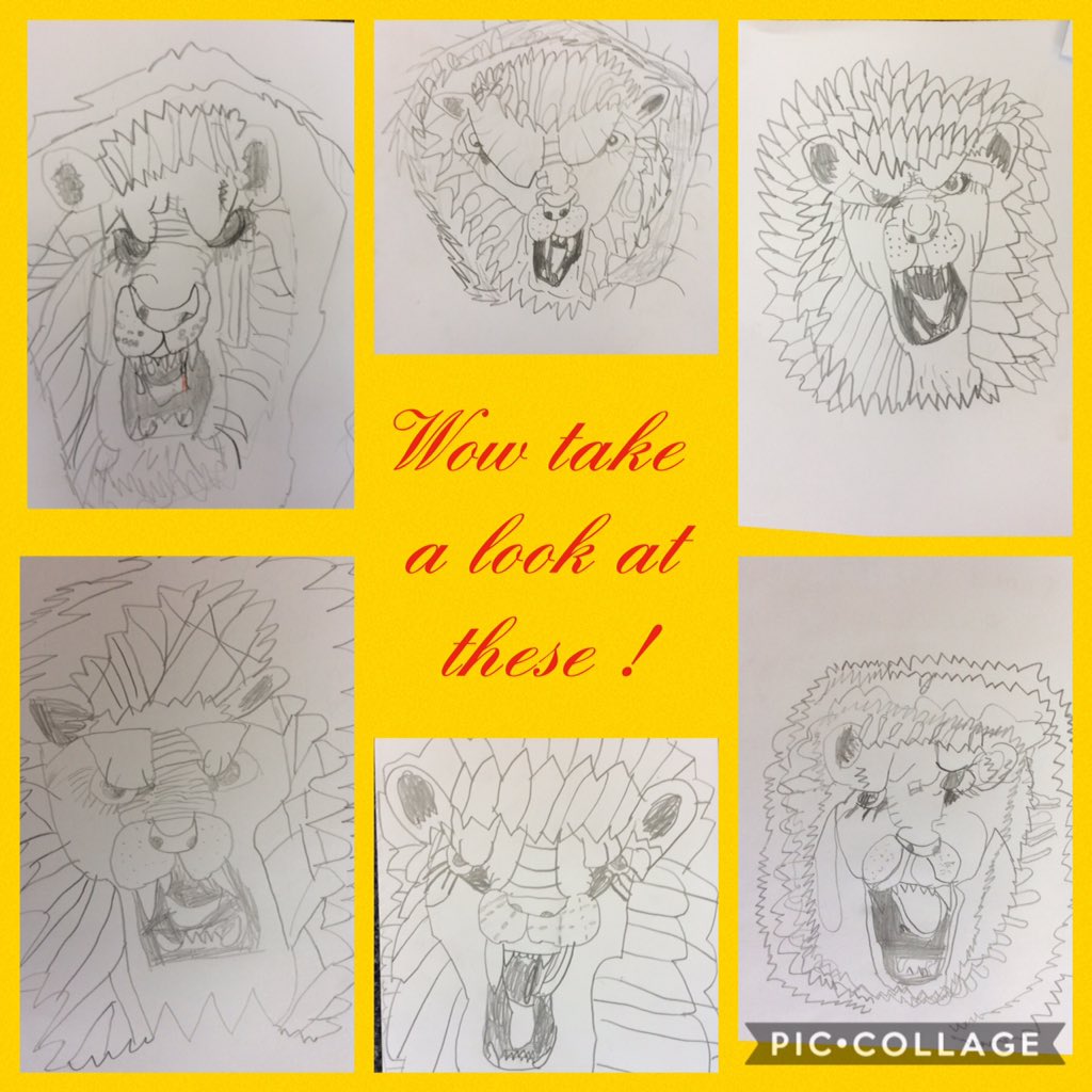 MrsF_StHelens's tweet photo. Wow these are amazing well done Year 1 🦁 https://t.co/19eJ8heDsh