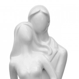 Ceramic Sculpture  #AffectionateCouple #Inlove  #Wedding #PromiseOfLove Statue #romantic  Ornament Decoration Faceless Embracing Bride
hautecollage.com/ourshop/prod_7…