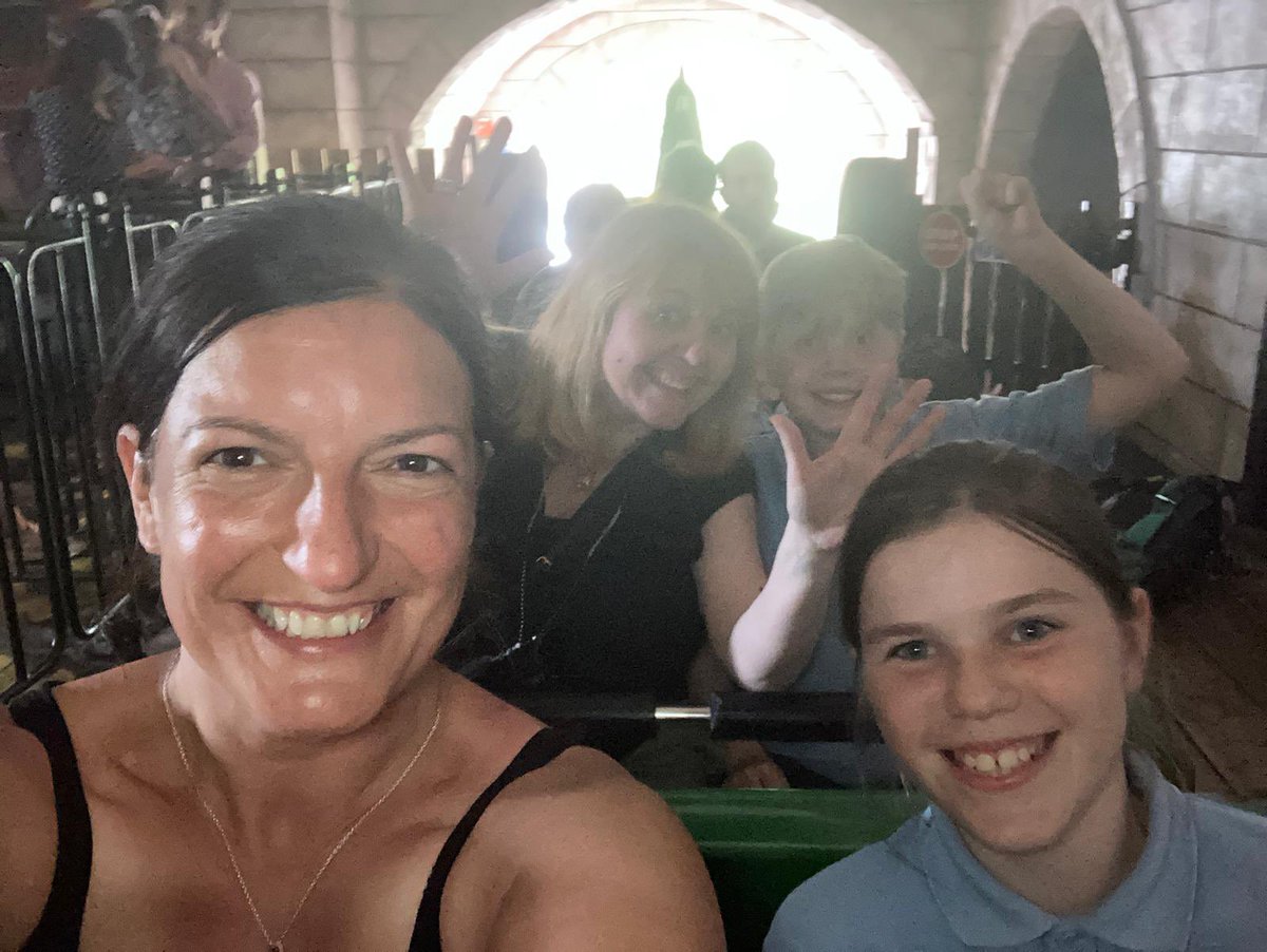 chezcossie's tweet photo. When you can’t help but photobomb his form teacher… @ololn11 #legoland #misskelly #ridethedragon https://t.co/rShJFKpgsG