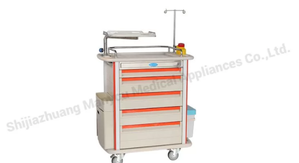 ManyouMedical's tweet photo. Emergency trolley or (Emergency Crash Cart) is a set of trays/drawers/shelves on wheels used in hospitals https://t.co/tKm47DR8QI