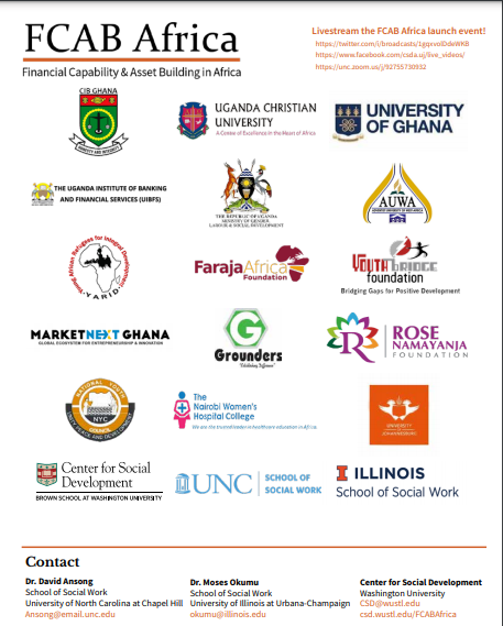 YouthBridge2's tweet photo. YBF is proud to be a partner of the Financial Capability and Asset Building in Africa (#FCABAfrica) launched yesterday as an event of the 22nd Biennial Conference of the International Consortium for Social Development #ICSD22 #YouthMatter @iamekansong https://t.co/02idF2XFIy