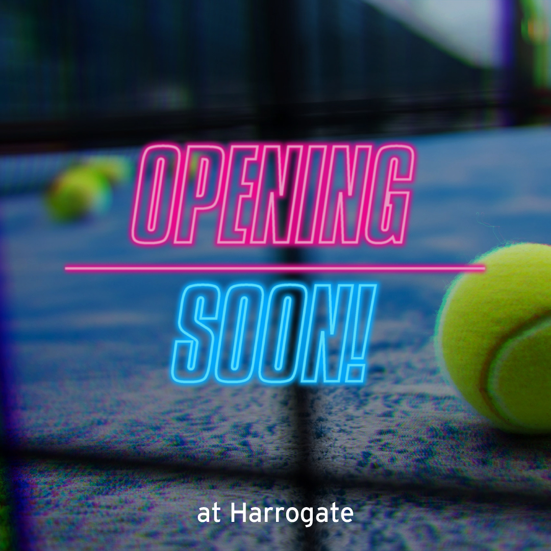 A R E
Y O U 
R E A D Y
H A R R O G A T E ?
💙6 Luxury Adidas Indoor Padel courts 
📍Hornbeam Park, Harrogate. HG2 8QT
🚨100 spaces only!🚨
Register now and get 3 hours FREE when you become a founder member.
#SurgePadel 
#Harrogate 
#AdidasPadel