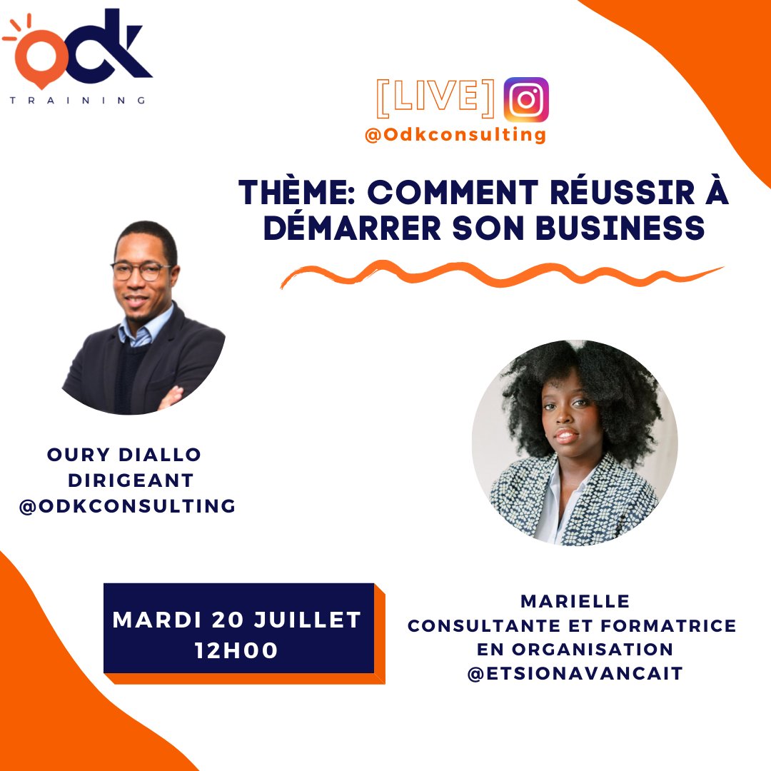 Créer son entreprise, c’est compliqué et avec ce contexte, encore plus. L'une des raisons pour lesquels mardi 20 juillet, nous allons vous donner des conseils précieux et indispensables pour réussir le démarrage de votre entreprise.