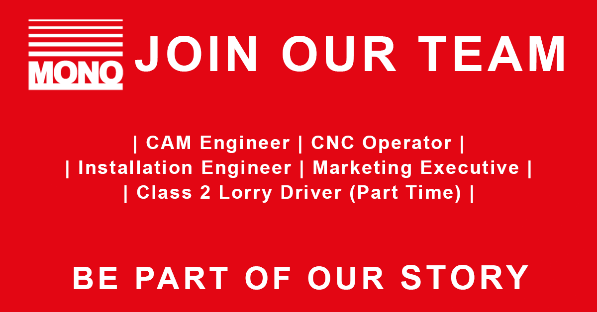 monoequipment's tweet photo. MONO is currently recruiting for 5 new posts! #CAMEngineer #CNCOperator #InstallationEngineer #MarketingExecutive #LorryDriver #jobvacancies #joinourteam #recruitingnow #JobVacancy #monoequipment To find out more visit https://t.co/FsUo1BjsUO https://t.co/WLvs4x7kyj
