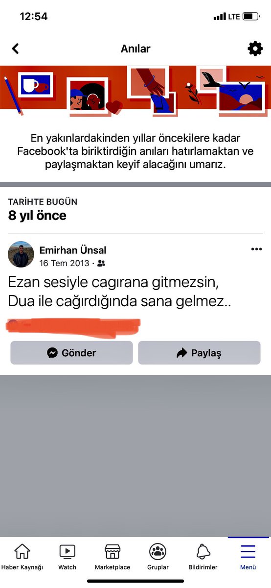 Hayırlı cumalar.