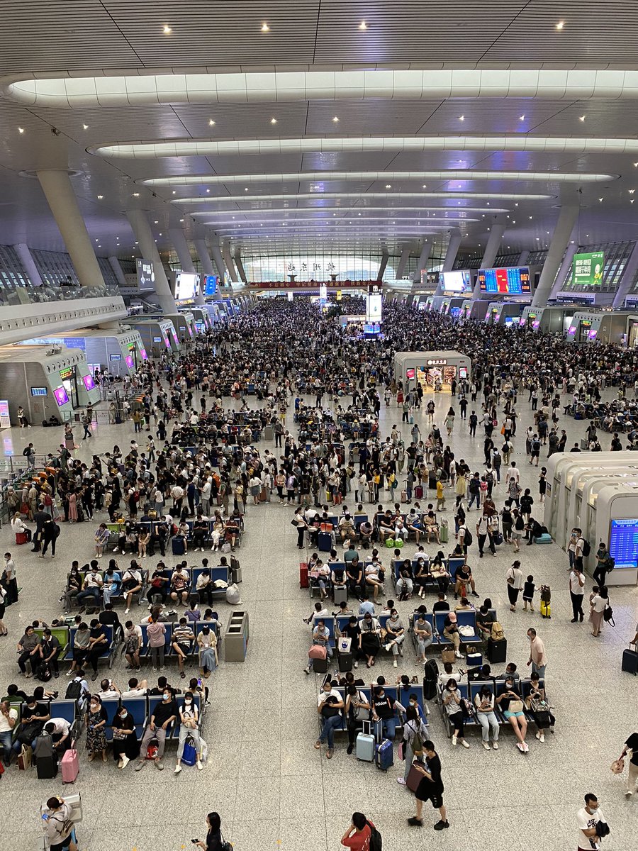 jonathanleladu's tweet photo. Hangzhou East High Speed Railway Station https://t.co/t3AlxlSGu7