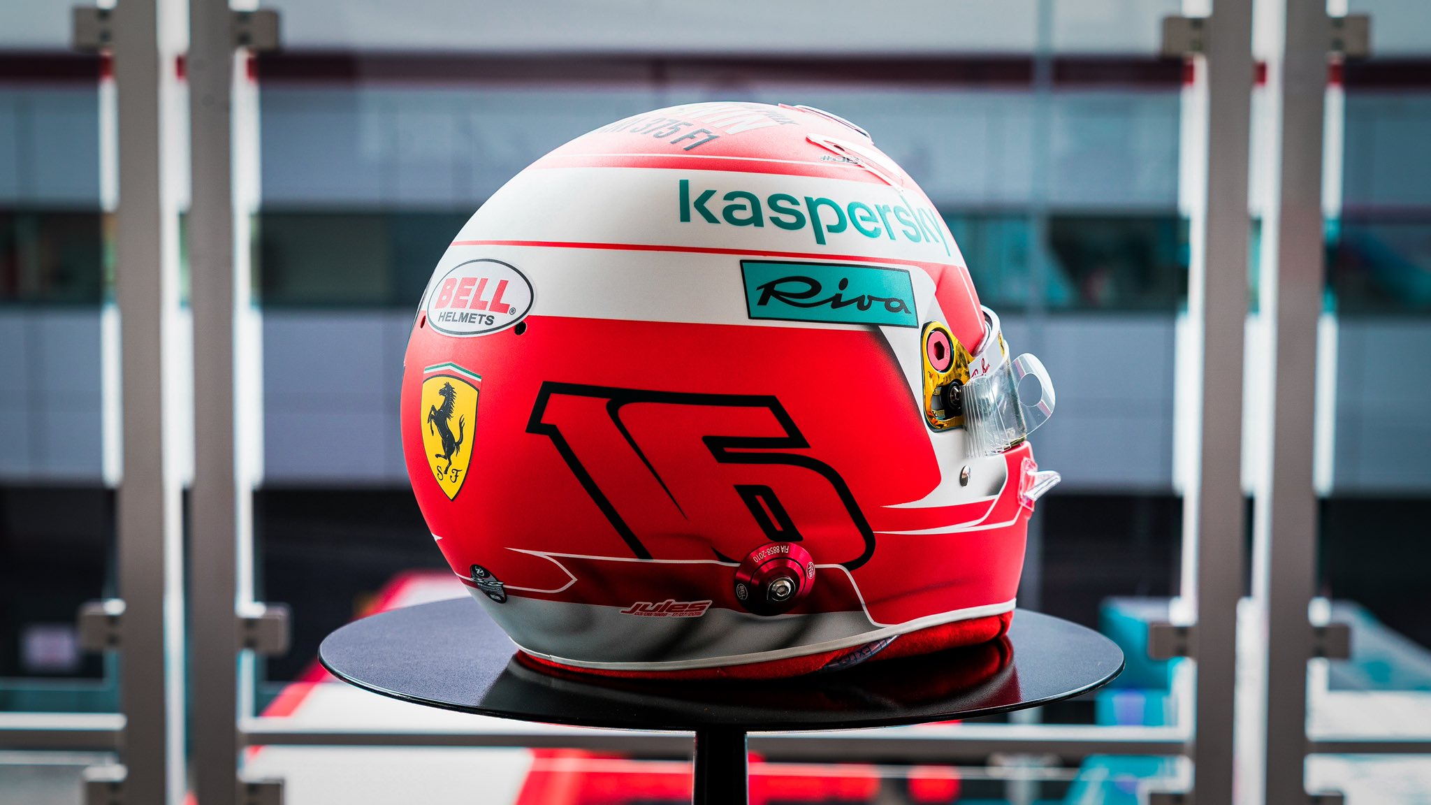 Charles Leclerc reveals Ferrari helmet INSPIRATION from Italian