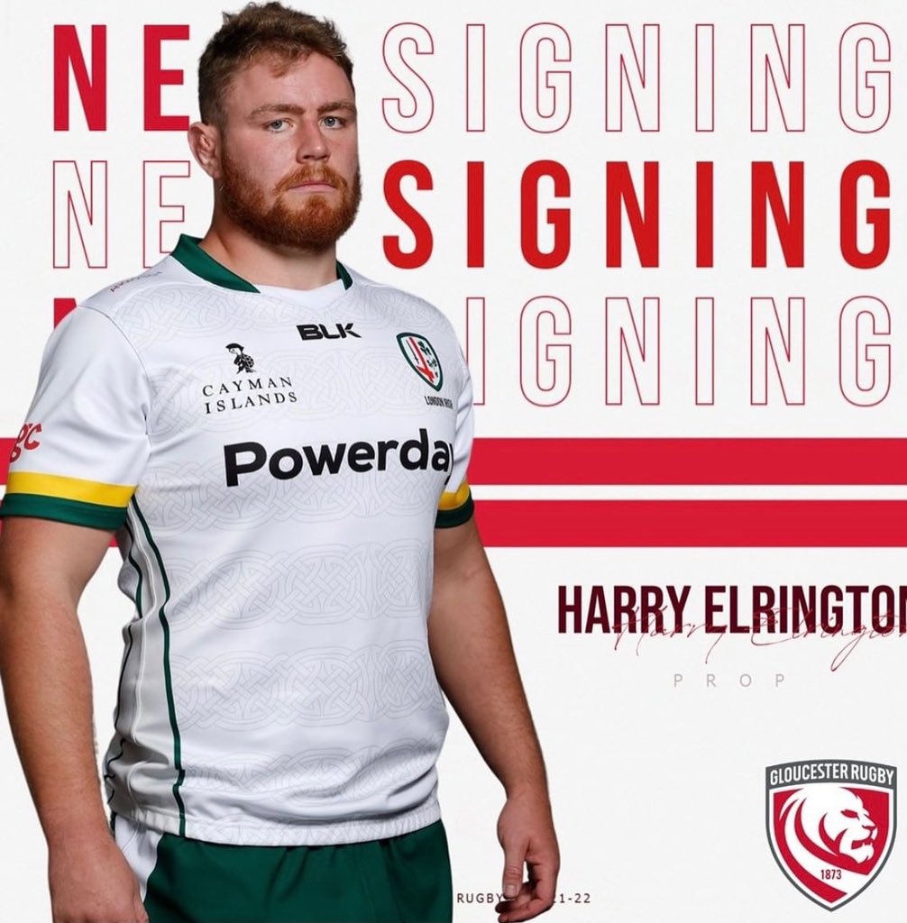 Harry Elrington (@hjelrington) on Twitter photo Now on to <a href="/gloucesterrugby/">Gloucester Rugby ๐</a>, Iโm really looking forward to getting started and giving all I can to helping the team succeed. Canโt wait to hear the fans at kingsholm in my favour for once!
Looking forward to a new chapter ๐ (2/2) Now on to <a href="/gloucesterrugby/">Gloucester Rugby ๐</a>, Iโm really looking forward to getting started and giving all I can to helping the team succeed. Canโt wait to hear the fans at kingsholm in my favour for once!
Looking forward to a new chapter ๐ (2/2)