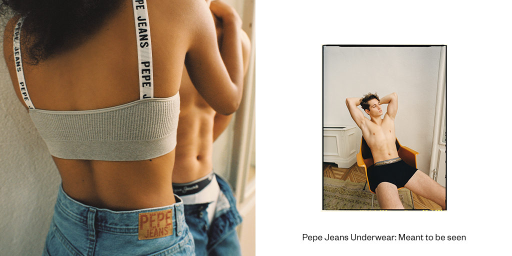 Pepe Jeans London on X: Show off your underwear #PEPEMEUP    / X