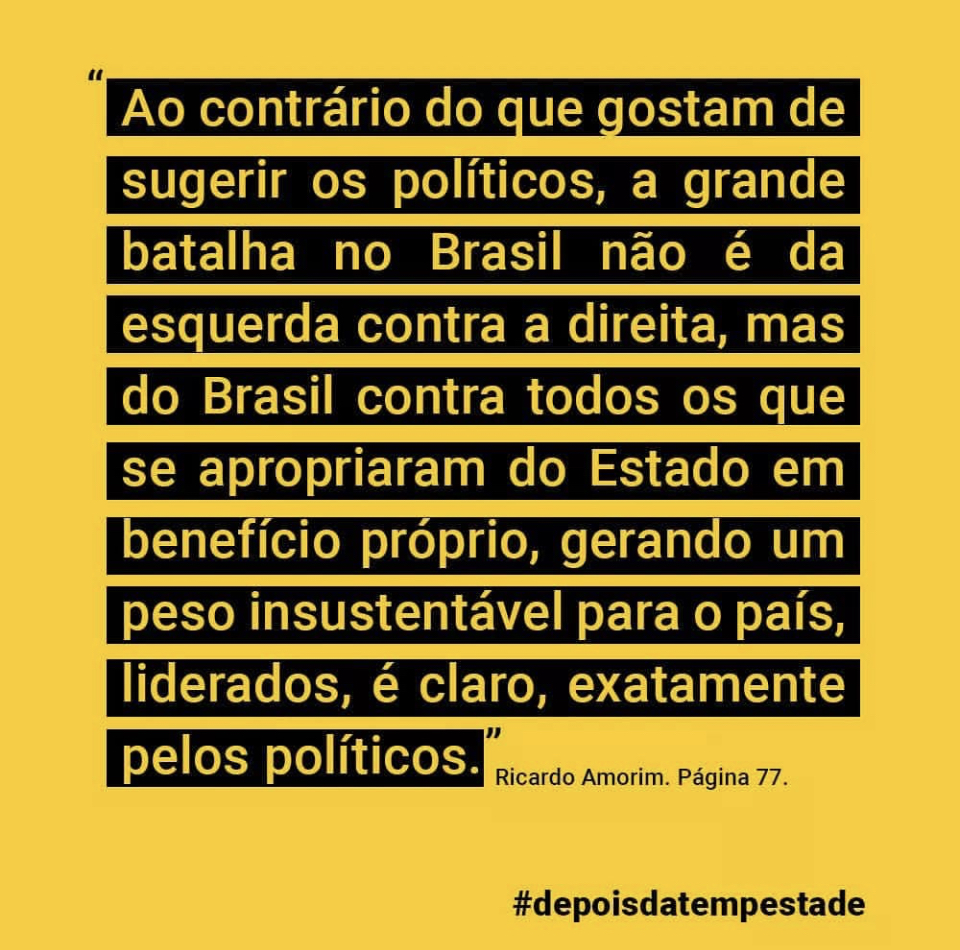 Ricamconsult's tweet photo. Fiz este alerta há 6 anos.
Infelizmente, não trocaria uma vírgula hoje. https://t.co/HN7uNjCAh9