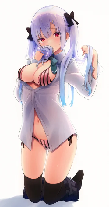 暑いからね 
