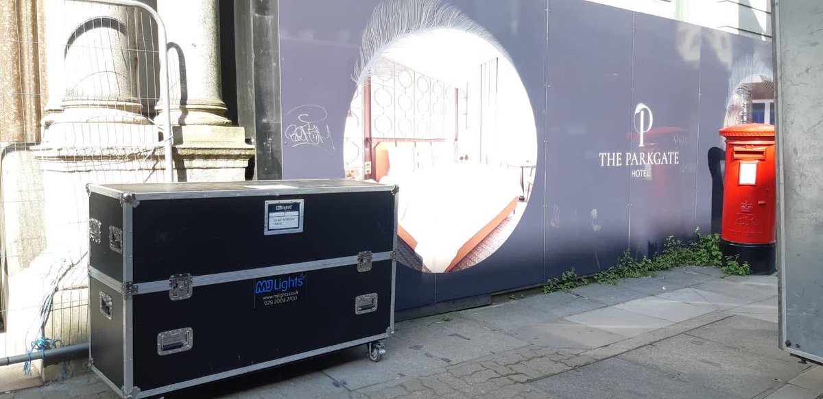 MJLightsTweet's tweet photo. It may still be a complete building site, but great to provide our second little AV job at the new #Parkgatehotel and to see the progress. #MeetAtTheParkgate https://t.co/o7I3IwJ5Yp