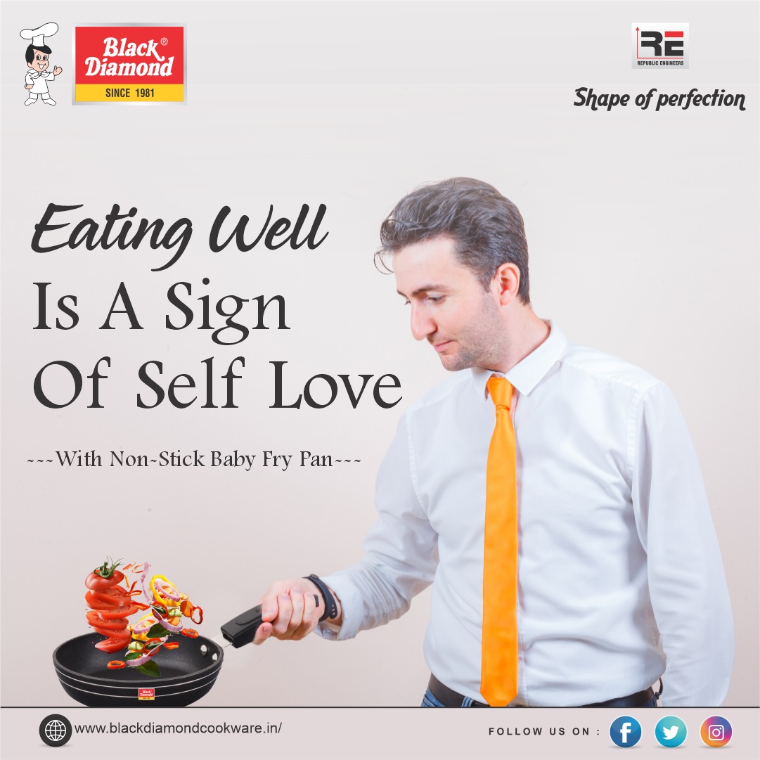 CookwareBlack's tweet photo. Eating well is a sign of self love with Non-Stick Baby Fry Pan.
.
Buy Our Cookware on
https://t.co/h6w9IihmRk
.
➡️ BUY IT ON AMAZON - https://t.co/RH10od5J0n
.
#nonstick #kitchenappliances #NonStickBabyFryPan #NonStickFryPan #frypan #amazon #cookware #buynow #BlackDiamondCookware https://t.co/T7jhX9cWn7