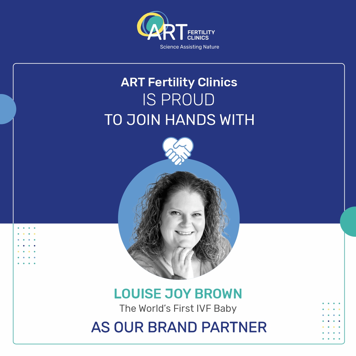 art_fertility's tweet image. ART Fertility Clinics India is thrilled to announce our partnership with the World&apos;s First IVF Baby- Louise Joy Brown!
We look forward to this wonderful association and hope to reach many milestones together.
#UnComplicate 
#ARTFertilityIsHere  
.
.
#ivf #worldivfday #louisebrown