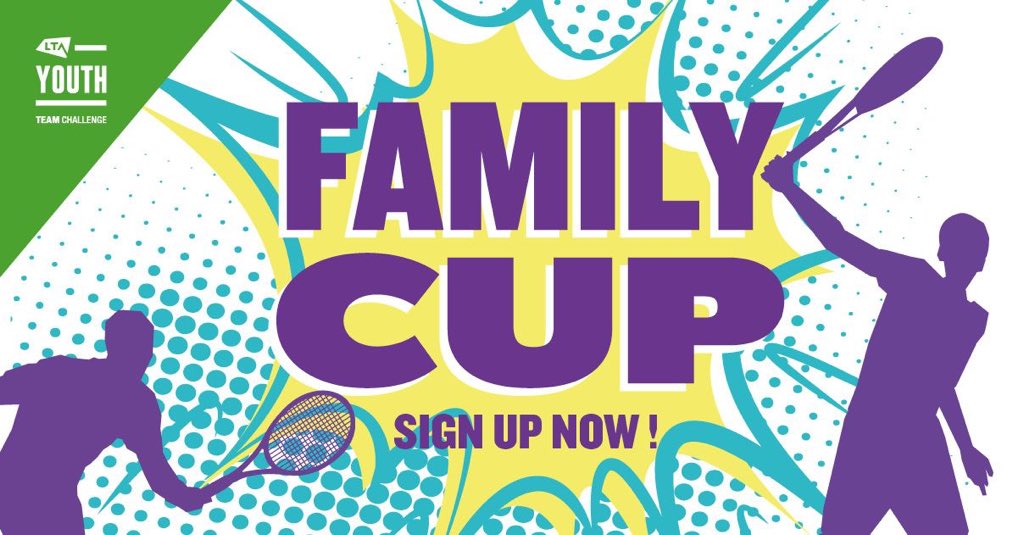 🏆 FAMILY CUP 🏆

Sunday 1st August  1pm

The Family Cup is an informal competition for Junior Members aged 14 and under and an adult family member played on the Mini Tennis Courts.

Sign up at the club!