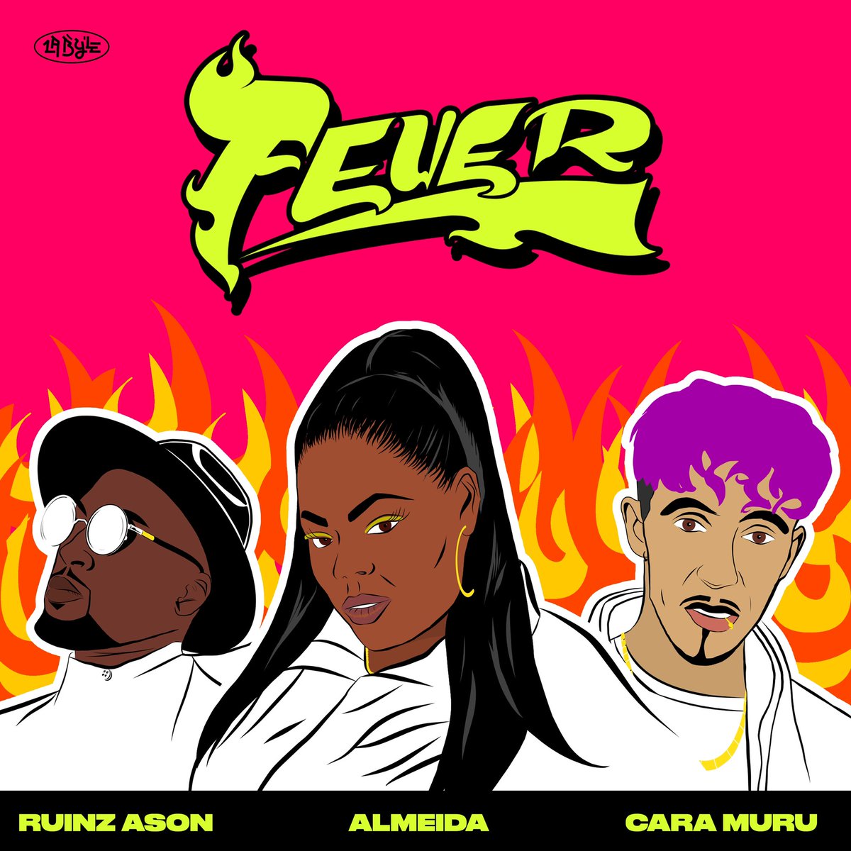 The heat is on! 🔥🔥🔥 On 07/30/2021 La By'le sets all digital platforms on fire with their new single, “Feuer” featuring Almeida (@spicymelaningirl) and Ruinz Ason (@ruinzason). Presave now > music.labyle.com/feuer #labylefeuer #afrodance #qtibipoc
