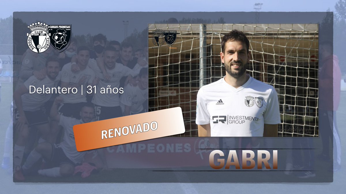 LaFactoriaBCF's tweet photo. ¶ BCFPROMESAS - RENOVADO  ¶

|• Jugador y persona que todo club desea tener en su estructura •|

|• @Gabri_ten que cumplirá su 3ª temporada en el Club, volverá a ser una de las principales referencias ofensivas del equipo de @_carlosaguilera en la 2ª RFEF •| 

#SuerteGabri🍀 https://t.co/U59Zc6YM52