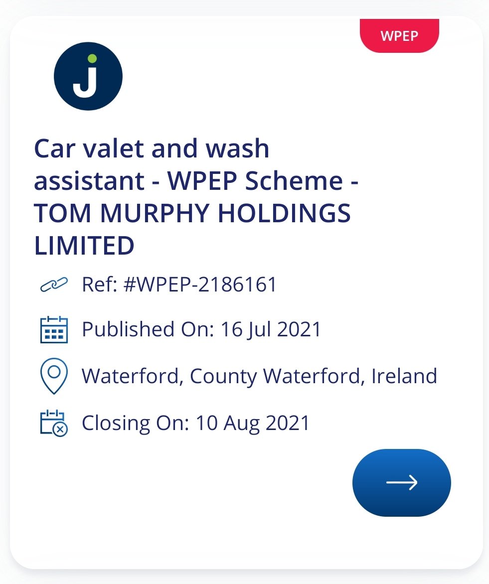 paulmurphy_TD's tweet photo. Government all week: #JobBridge2 is nothing like #JobBridge1.

Today: Employers looking for free labour for deli assistant and car wash assistant just like with first JobBridge. 

Not launched a week and the exact same exploitation that happened in the first one.

#ScamBridge https://t.co/6hKMDHrRwU