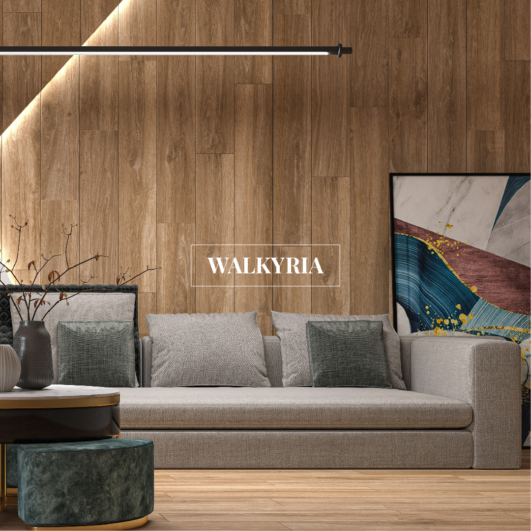 Reinventamos Los Espacios Hoy Os Traemos Un Disenodeinteriores Arriesgado Y Atrevido Pero Con Mucho Caracter La Clave Combinar El Porcelanico Ultra Gloss Pandaen Pared Y Un Efecto Madera En Suelo Y Pared Con