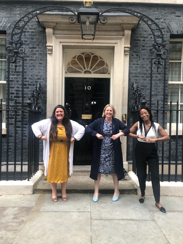 Great to see Zara and Zoie from Ark Start on their way to <a href="/10DowningStreet/">UK Prime Minister</a> to be thanked for their work in our nurseries throughout the pandemic. #EarlyYears #nursery #heroes arkstart.org.uk