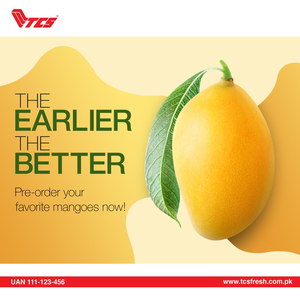 tcs_couriers's tweet photo. Don't miss the chance to pre-order mangoes straight from the local farms to your doorsteps through TCS Fresh. 

FREE DELIVERY!
 
Click the link below to order nature’s best from TCS Fresh!

Shop now: https://t.co/F2KxOazyj5

#TCSFresh #MangoFresh #PreOrder https://t.co/IR574sKx3R