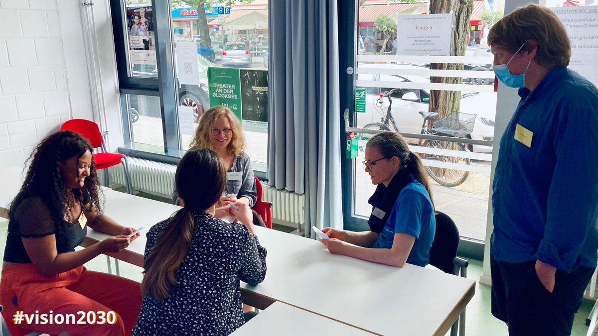 VenVerband's tweet photo. Wie können wir mit #Öffentlichkeitsarbeit unsere #Visionen wirksam kommunizieren und wie können sich #Unternehmen für 2030 fair aufstellen? Über diese und viele weitere Themen wurde in unseren #Workshops diskutiert. Danke an alle, die mitgewirkt haben! #Vision2030 https://t.co/I7cmt1mX38