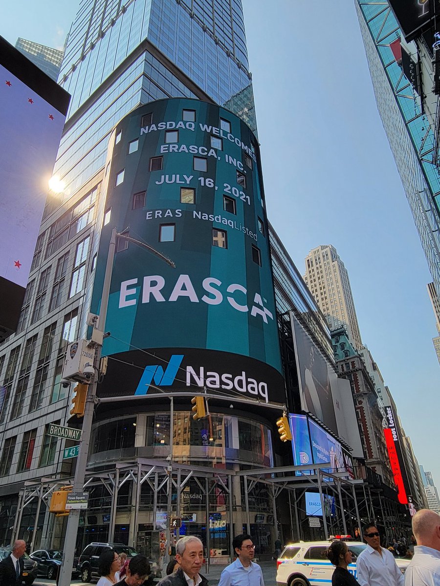 Non-active Erasca Account tweet media