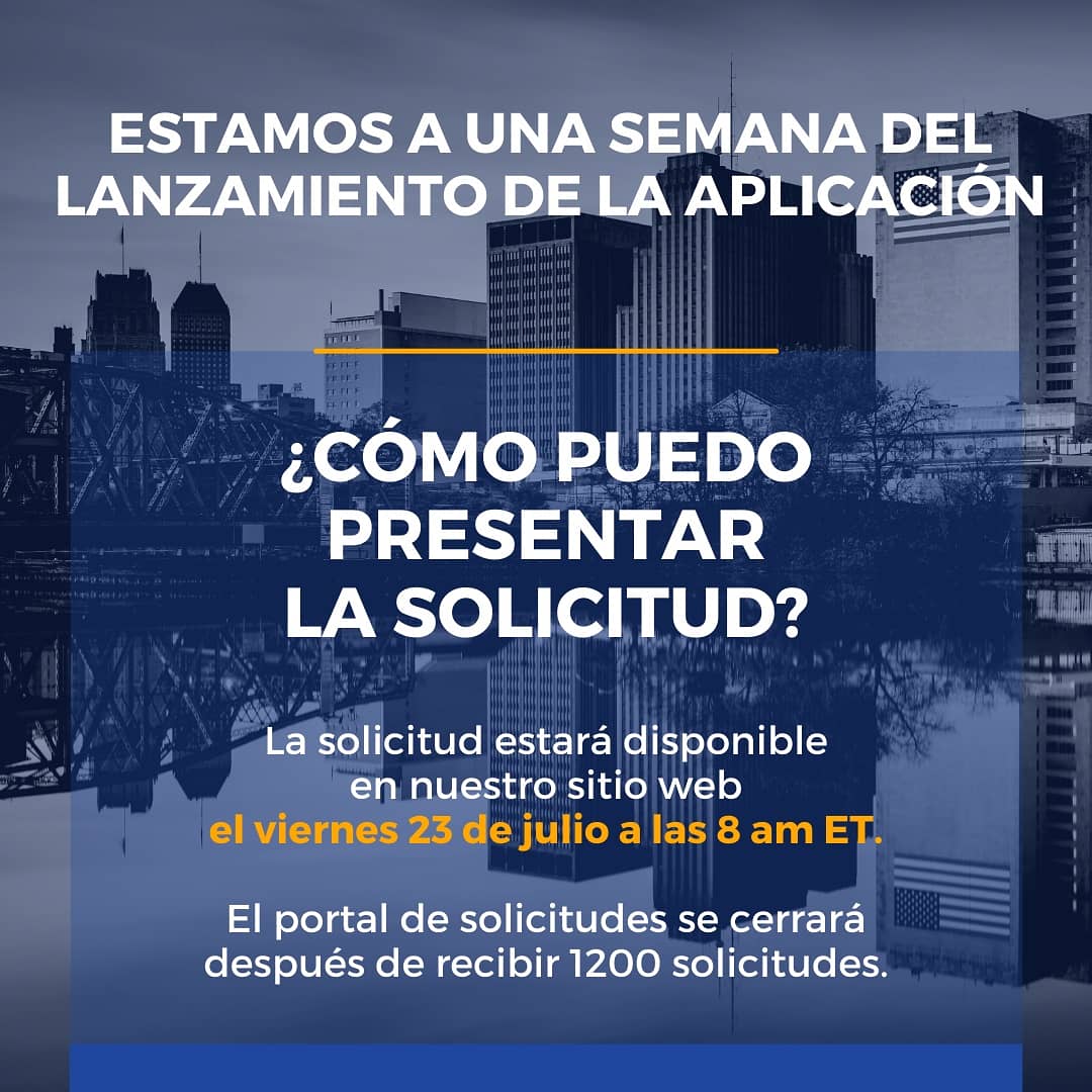 🎉 Muchos residentes de Newark están esperando ansiosamente el viernes 23 de julio. A las 8 de la mañana, hora del este, la solicitud para el Programa Piloto de Ingresos Garantizados de Newark estará disponible en nuestro sitio web. ¡Prepárate!