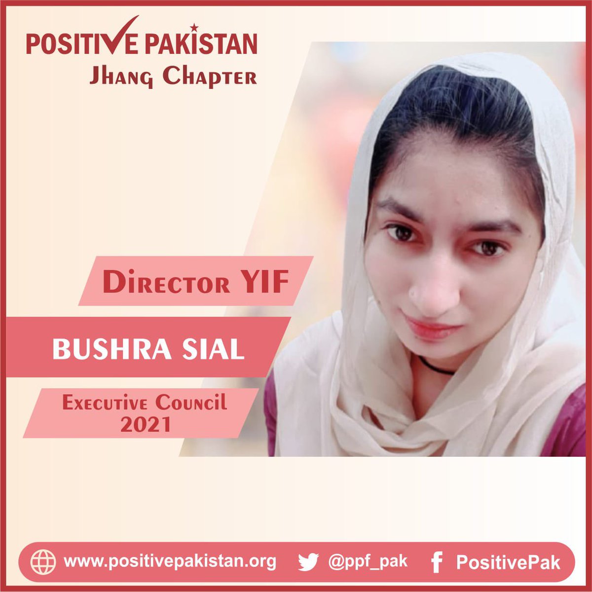 ppf_pak's tweet photo. Never bend your head,Always hold it high.
We hope they will work with same courage, passion and devotion for the betterment of our homeland.
#PositivePakistanFoundation #ExecutiveCouncil2021 #JhangChapter https://t.co/EI1y0L5sgG