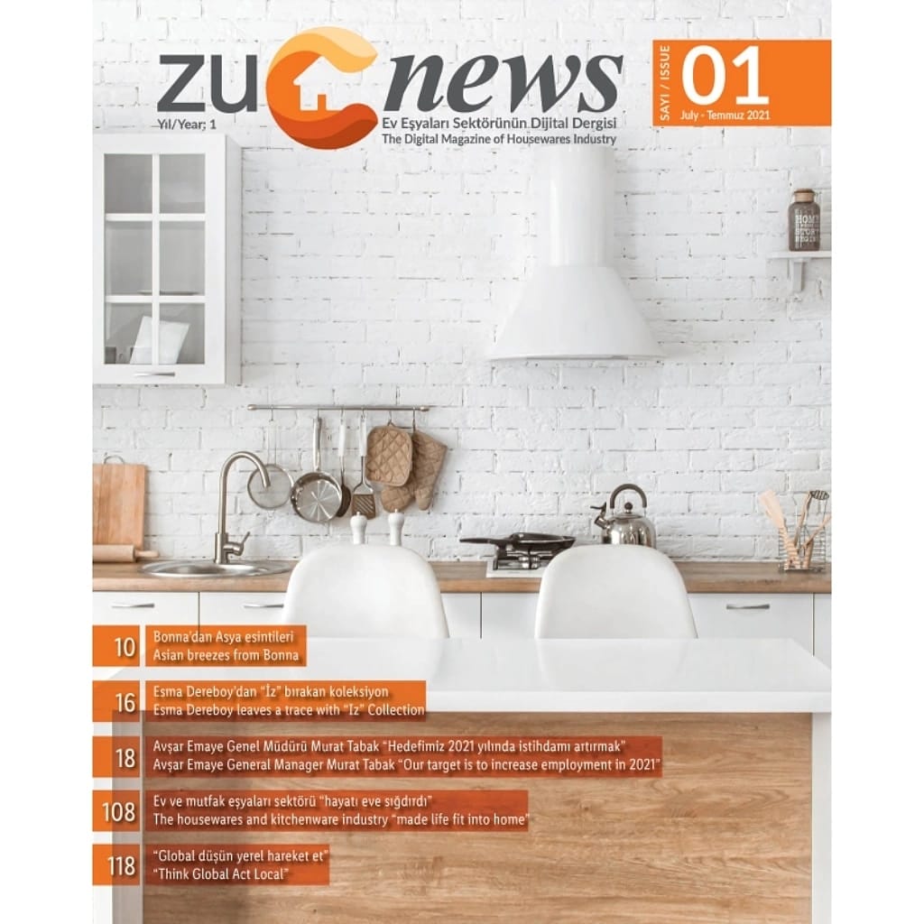 Zucnews - First Issue of Housewares and Kitchenware Industry's First and Only Digital Magazine.
To read, you can scroll up the link in the story or view it on the website zucnews.com.