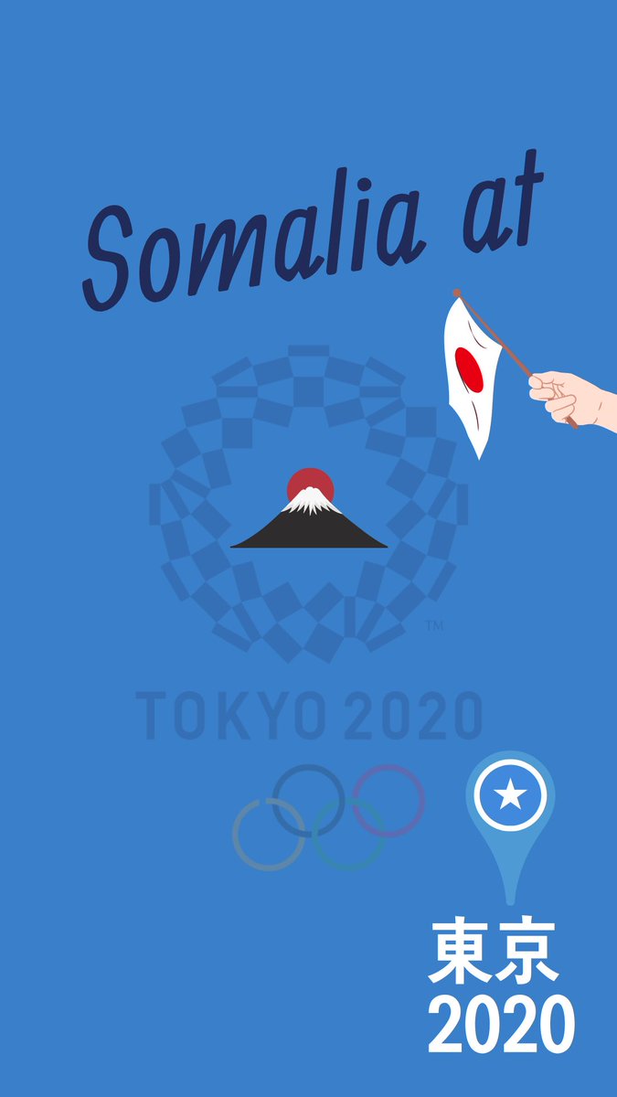 JapanSomalia's tweet photo. We are fully behind and support team Somalia 🇸🇴 at #Tokyo2020 
オリンピックで頑張って。🇯🇵🇸🇴
 farxad iyo guul

#Somalia https://t.co/drJRk32zfV
