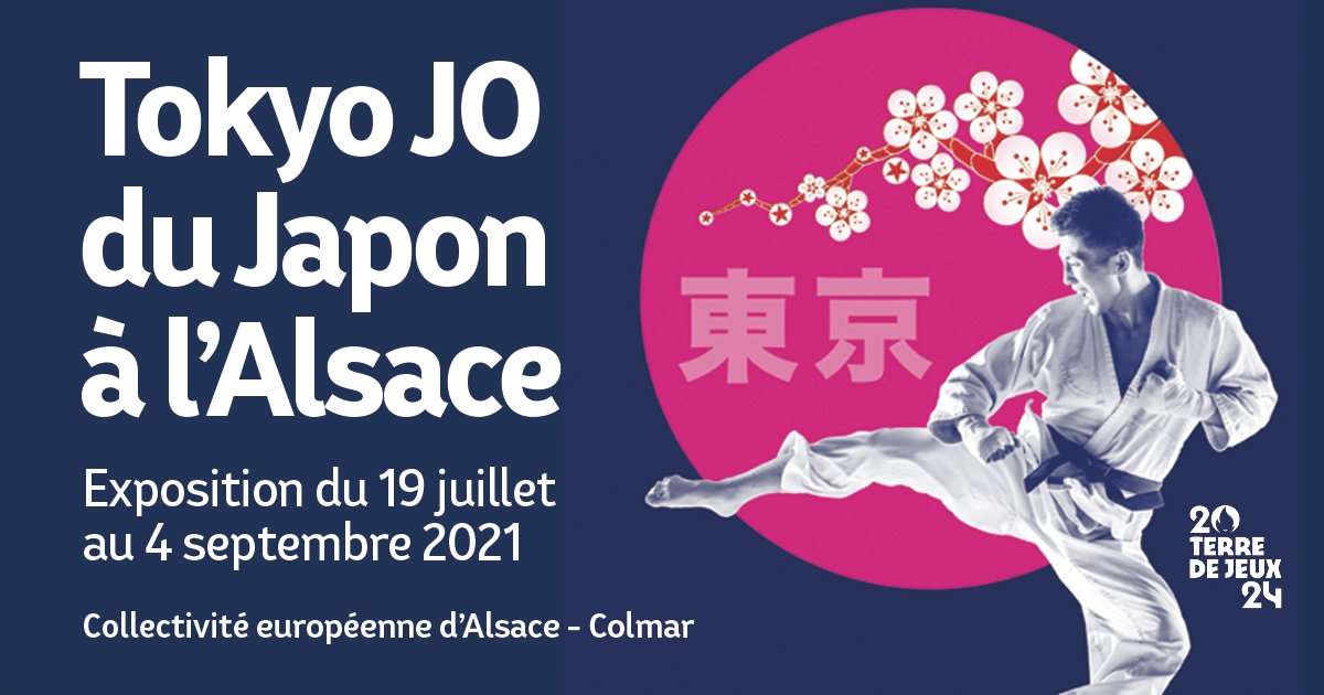 toutelalsace's tweet image. IDEE SORTIE 🤸‍♀️ | Ne manquez pas l&apos;exposition &quot;Tokyo JO du Japon à l&apos;Alsace&quot; jusqu&apos;au 4/09 dans l&apos;agora de la Collectivité européenne d’Alsace à #Colmar ! 
Infos : alsace.eu/agenda/exposit…

#Terredejeux #Terredejeux2024 #Tokyo2020 @Paris2024