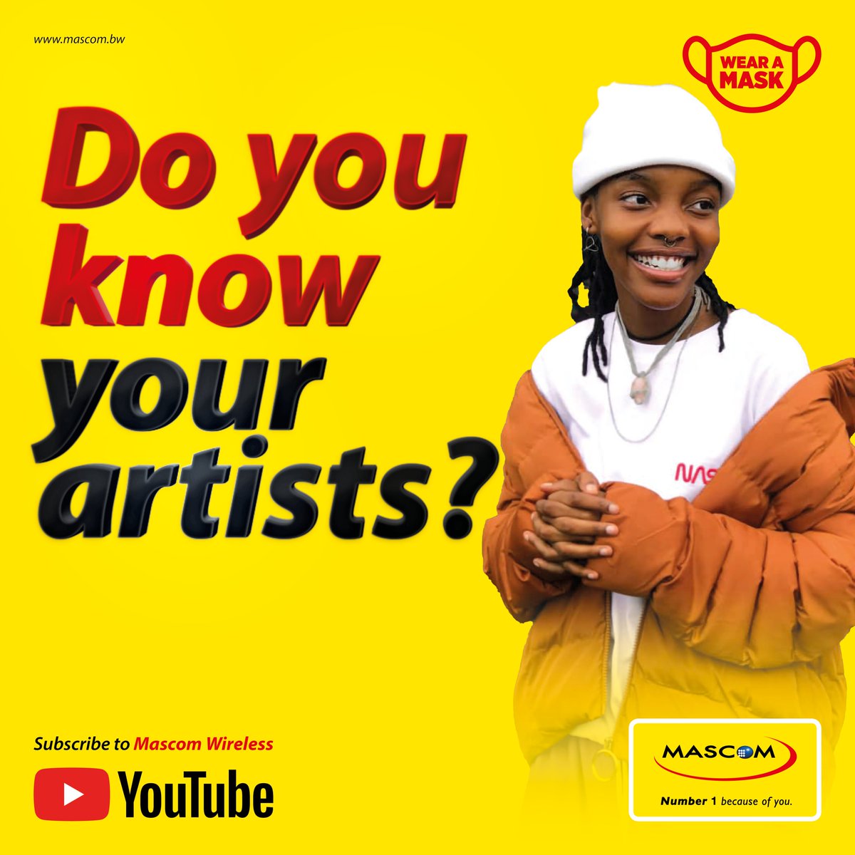 MascomWireless's tweet photo. Comment to win!🤩
Name 3 songs from her latest album and you could win some data to watch @dato_seiko perform tonight. 🎶
Comment below with your answer using #MLSFunFacts to enter. Winners will be chosen at random. https://t.co/IkkUQ2hKz6