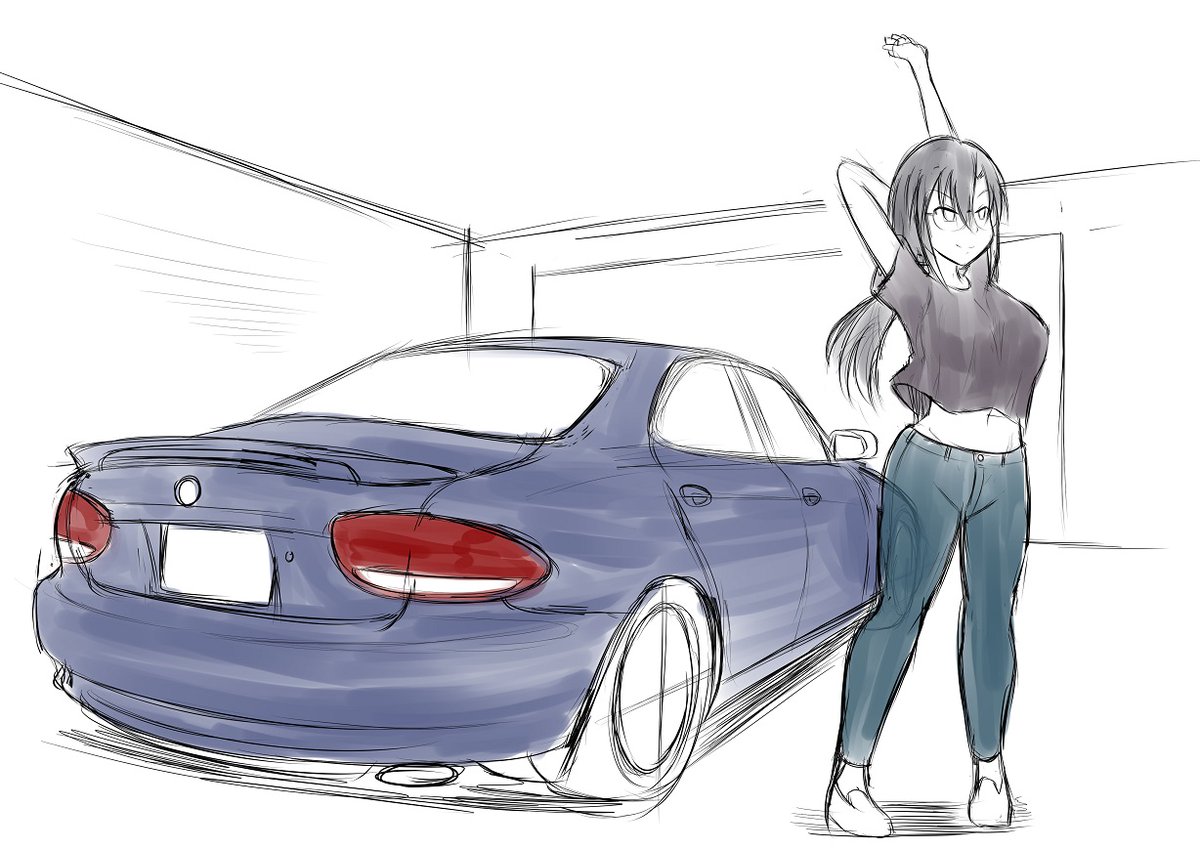 ラフまで進んだら満足しちゃうのが私の悪い癖でして
ちゃんと仕上げないといかんですよ私 