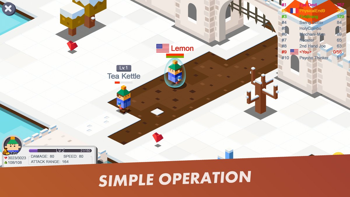 gaminite's tweet photo. #GaminitePresents

@snowfightgo is an adorable multiplayer game that lets you throw snowballs at your friends, with simple controls and plenty of unlockable characters!

Available on Android and iOS.

Check it out ➡️ https://t.co/tvTZncaXFk

#indiegames #gamedev #indiedev https://t.co/gnikTz6eRG