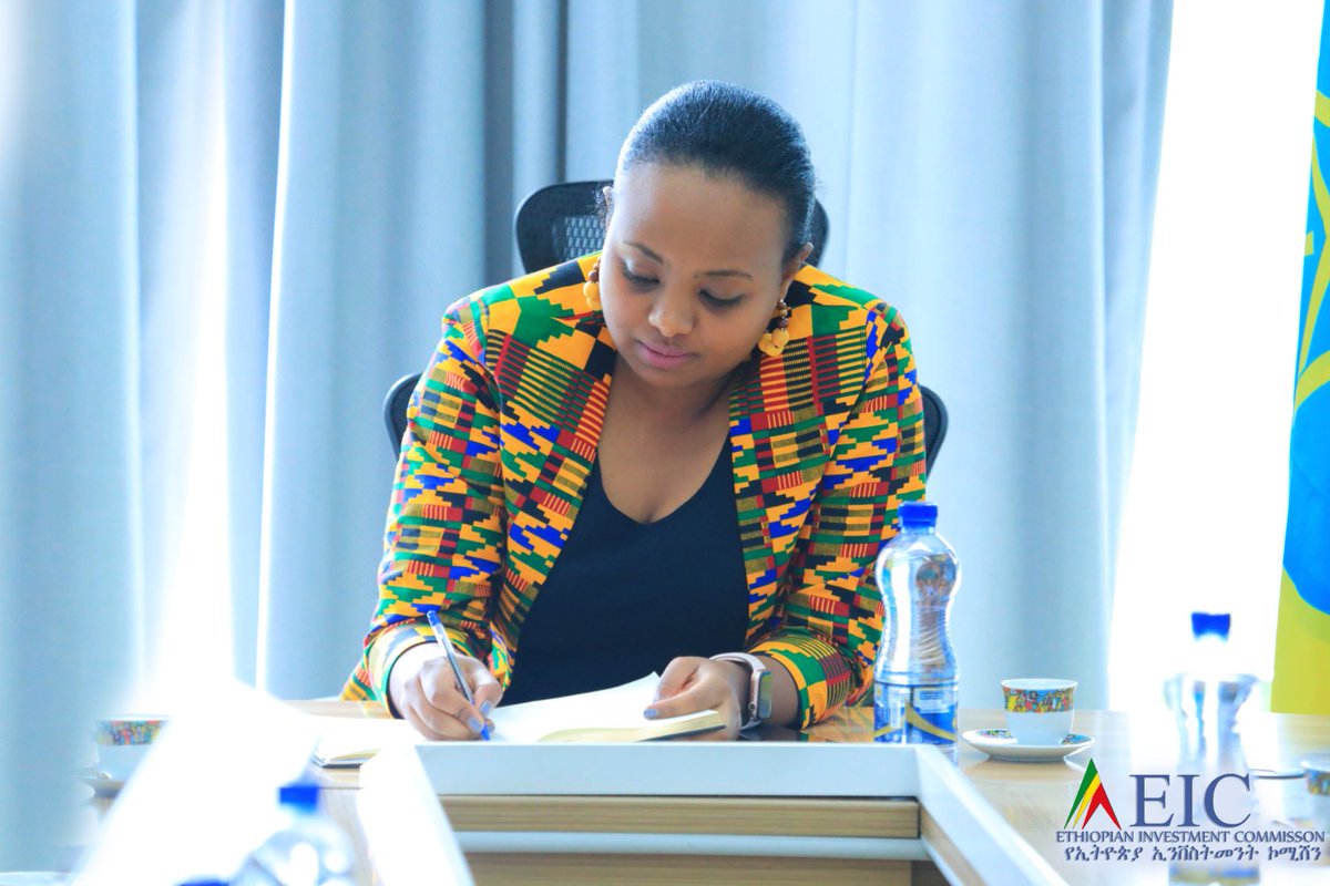 EthioInvestment's tweet photo. Bole Lemi Ind. park Investors assoc. sat down with H.E @Lelise_Neme and H.E @DanielTeressa75 to discussed on multiple agendas. In the discussion the investors expressed their challenges and issues on various matters and some reported the progress of their projects. #Ethiopia https://t.co/dhFSx4Hbut