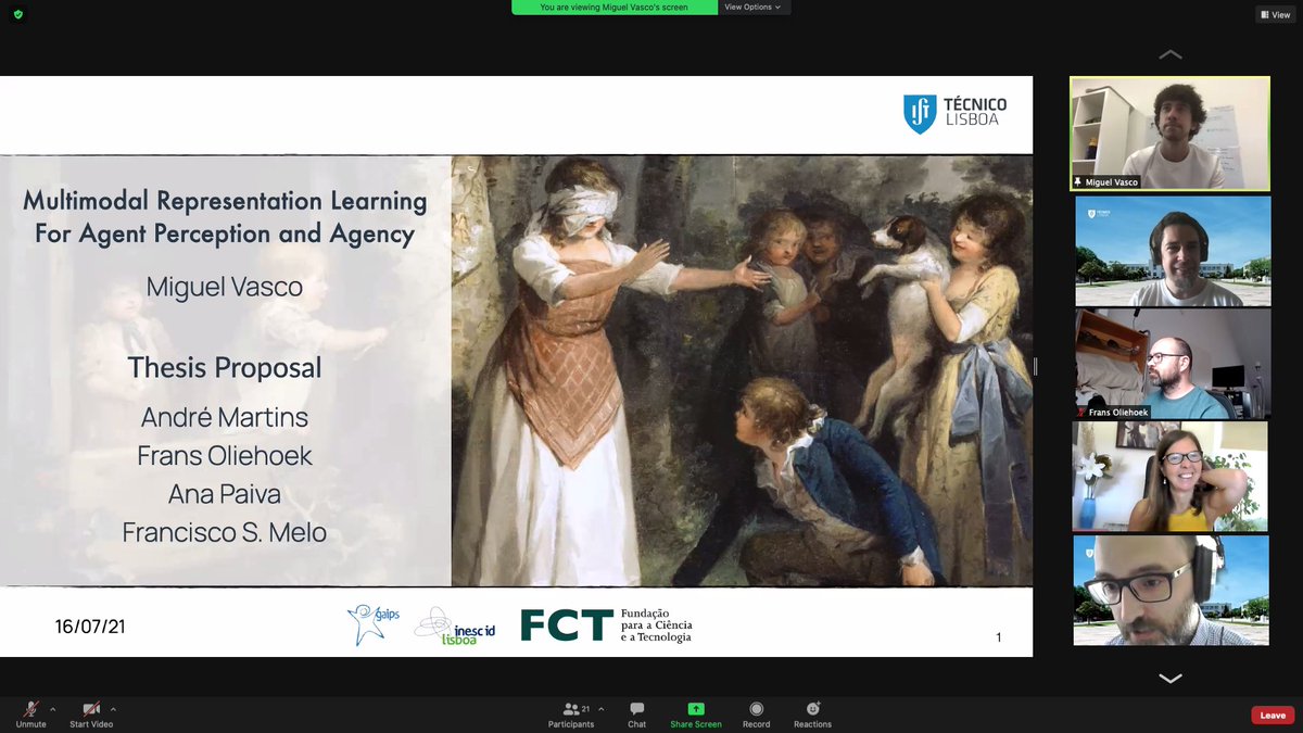 GAIPSLab's tweet image. We are so proud to announce that @omiguelnavida successfully defended his thesis proposal on &quot;Multimodal Representation Learning for Agent Perception and Agency&quot;.

Congratulations Miguel!

#MultimodalRepresentations #RepresentationLearning #DeepReinforcementLearning #DeepRL