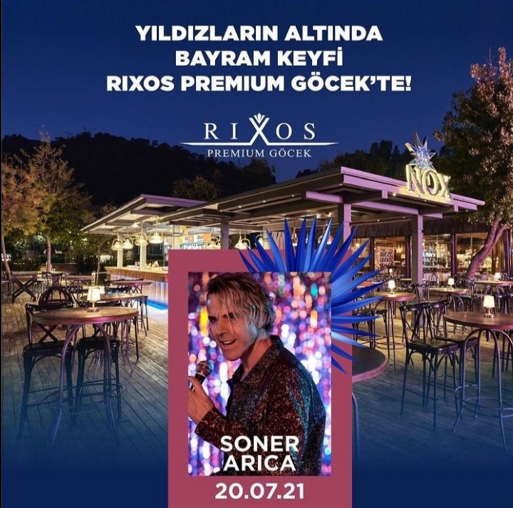 Sonerarica1F's tweet image. 🌟🌟 20 Temmuz #rixospremiumgocek Muhteşem Konserlerimiz Bizleri Bekliyor 🌟🌟

@SonerArica ❤️🎶