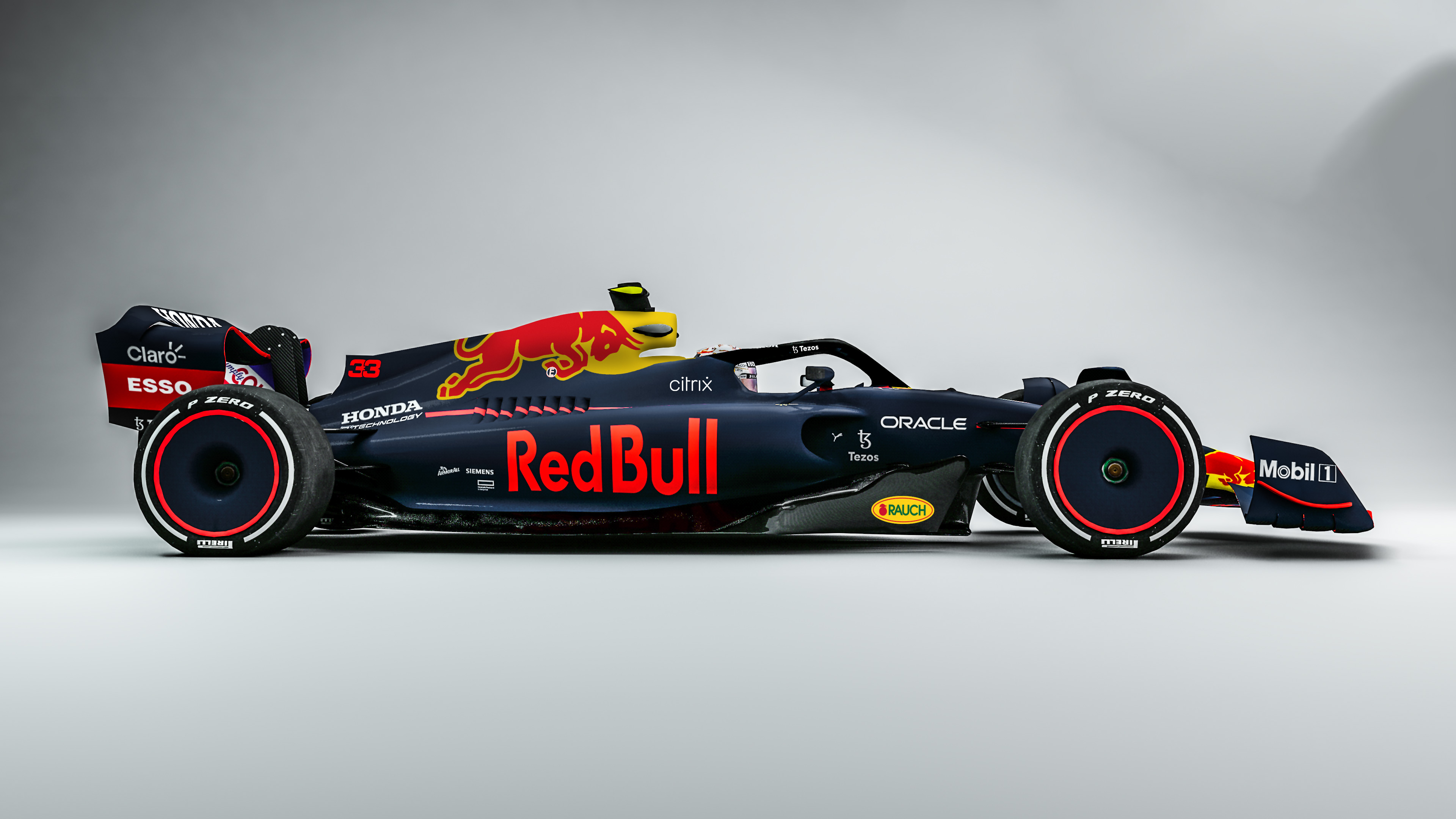 Red Bull Racing toont livery concept voor de 2022auto GP33